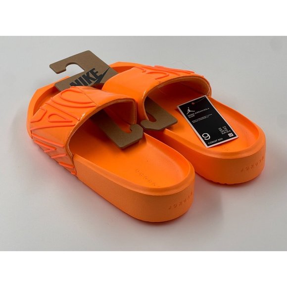 Nike Air Jordan Nola Slide Women's Size 9 Bright Citrus CZ8027-800 NEW - Picture 3 of 7